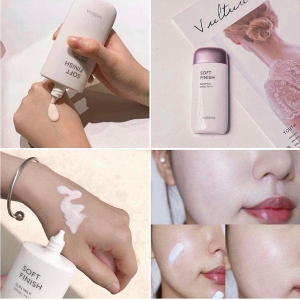 Missha All Around Safe Block Soft Finish Sun Milk SPF50+  PA+++(70ml) - Image 4