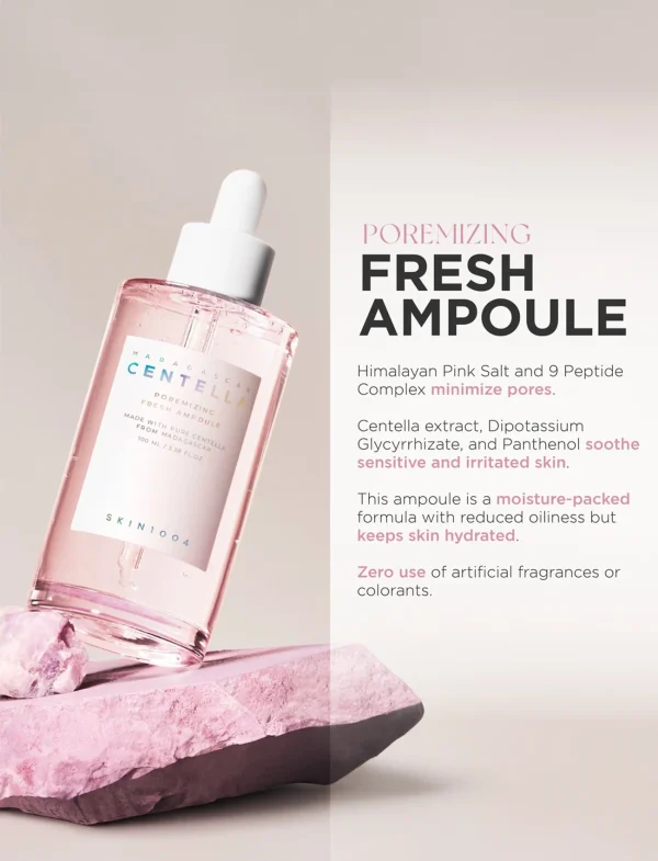 Skin1004 Madagascar Centella Poremizing Fresh Ampoule (100ml) - Image 7