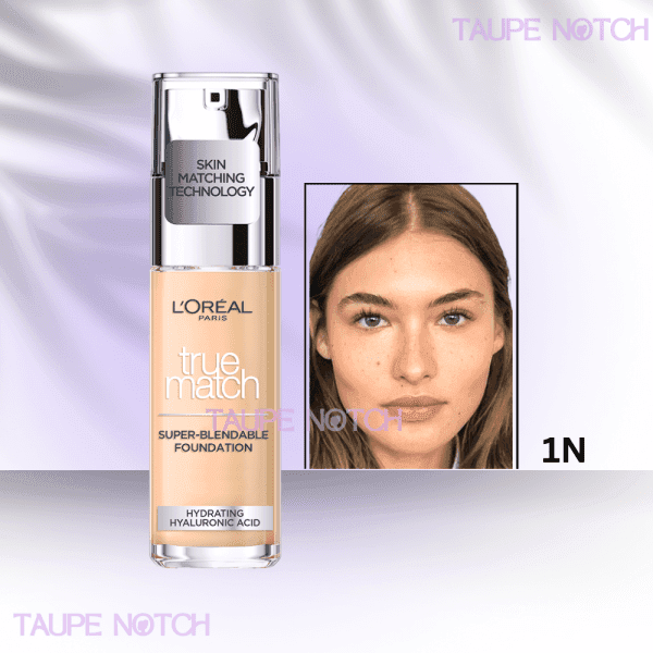 LOREAL TRUE MATCH LIQUID FOUNDATION WITH SPF AND HYALURONIC ACID 30ML - Image 5