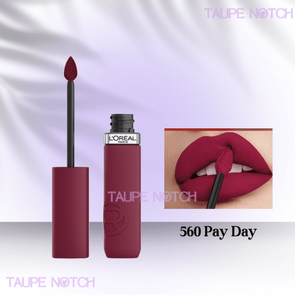 LOREAL INFALLIBILE MATTE RESISTANCE LIQUID LIPSTICK - Image 7