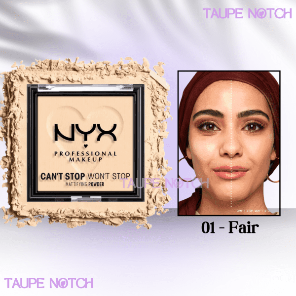 NYX CAN'T STOP WON'T STOP MATTIFYING PRESSED POWDER - Image 2