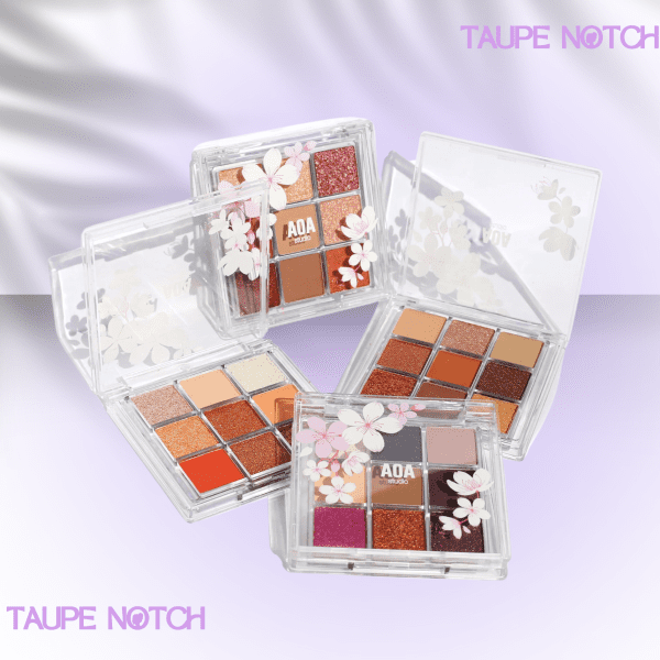 AOA CHERRY BLOSSOM 9-COLOR EYESHADOW PALETTES