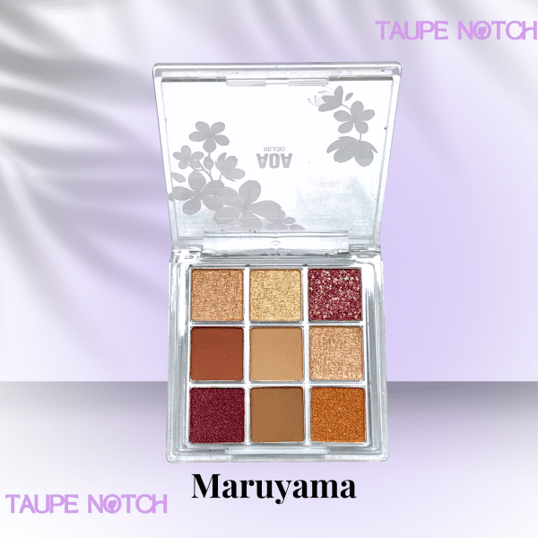 AOA CHERRY BLOSSOM 9-COLOR EYESHADOW PALETTES - Image 2