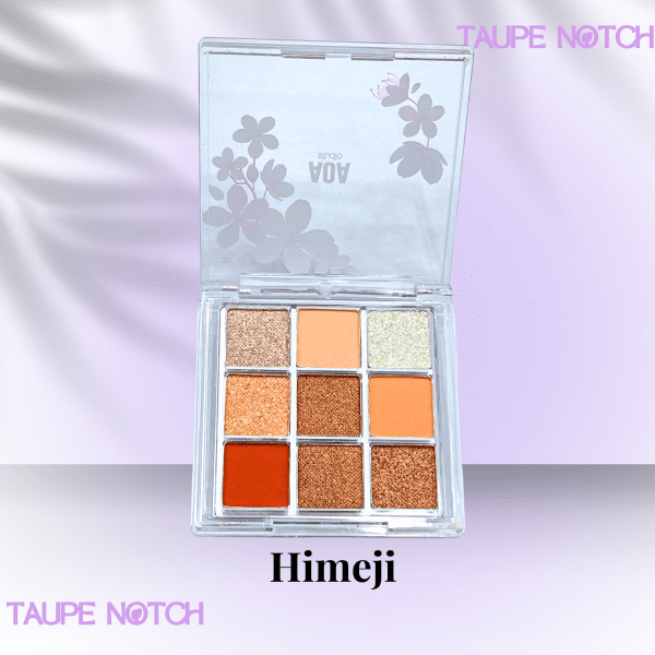 AOA CHERRY BLOSSOM 9-COLOR EYESHADOW PALETTES - Image 4