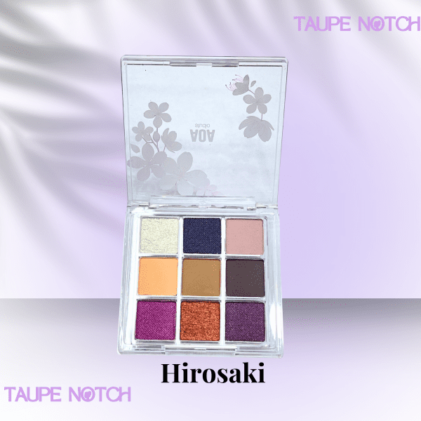 AOA CHERRY BLOSSOM 9-COLOR EYESHADOW PALETTES - Image 3