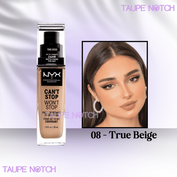 NYX CAN'T STOP WON'T STOP FULL COVERAGE FOUNDATION 30 ML - Image 8
