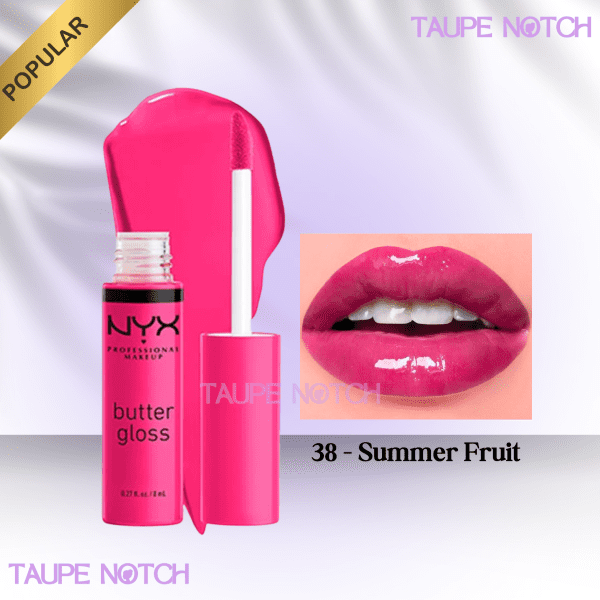NYX BUTTER GLOSS NON-STICKY LIP GLOSS - Image 17
