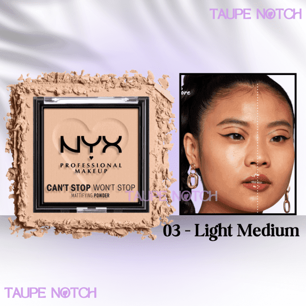 NYX CAN'T STOP WON'T STOP MATTIFYING PRESSED POWDER - Image 3