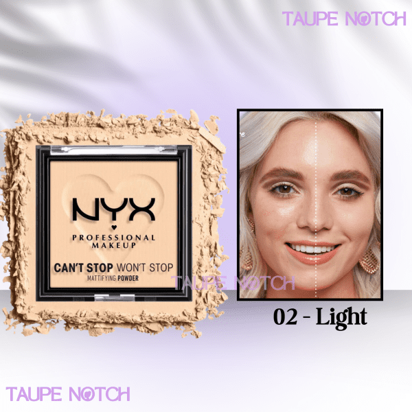 NYX CAN'T STOP WON'T STOP MATTIFYING PRESSED POWDER - Image 5