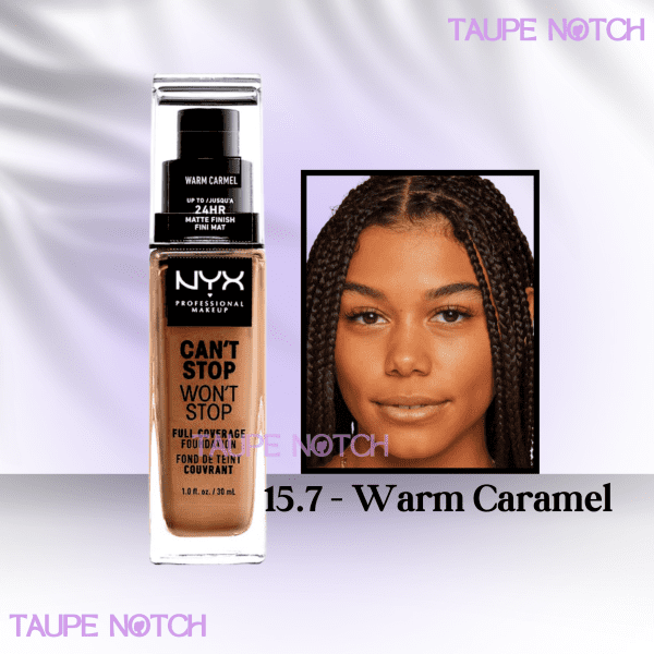 NYX CAN'T STOP WON'T STOP FULL COVERAGE FOUNDATION 30 ML - Image 7
