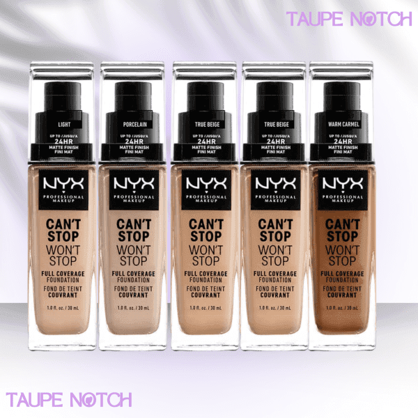 NYX CAN'T STOP WON'T STOP FULL COVERAGE FOUNDATION 30 ML