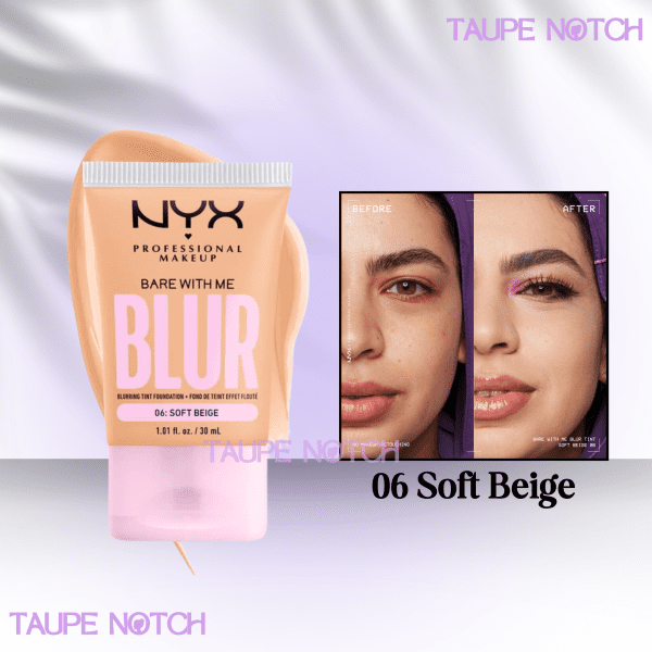 NYX BARE WITH ME BLUR SKIN TINT FOUNDATION 30 ML - Image 5