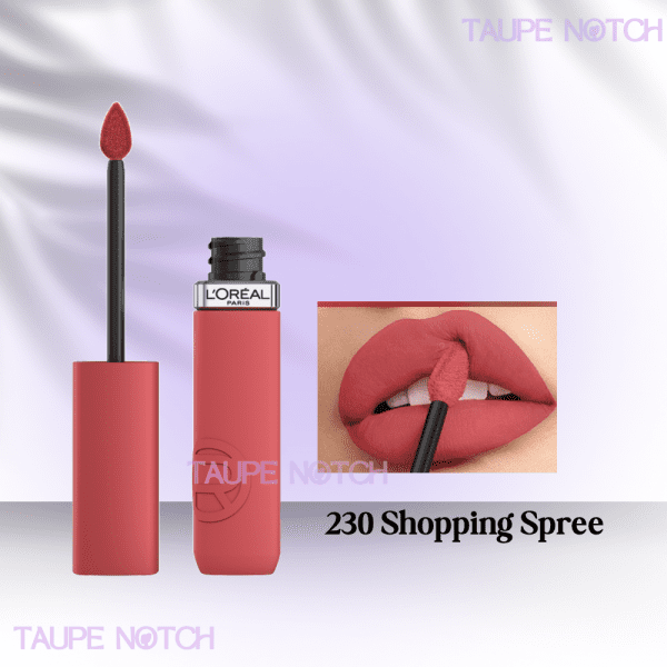 LOREAL INFALLIBILE MATTE RESISTANCE LIQUID LIPSTICK - Image 4