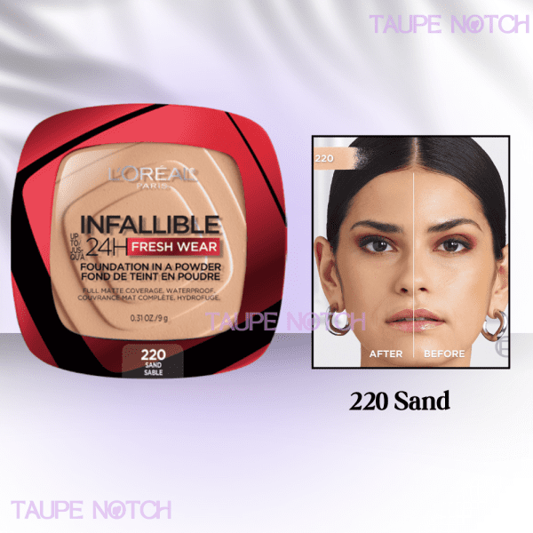 LOREAL INFALLIBLE UP TO 24H FRESH WEAR FOUNDATION IN A POWDER - Image 7