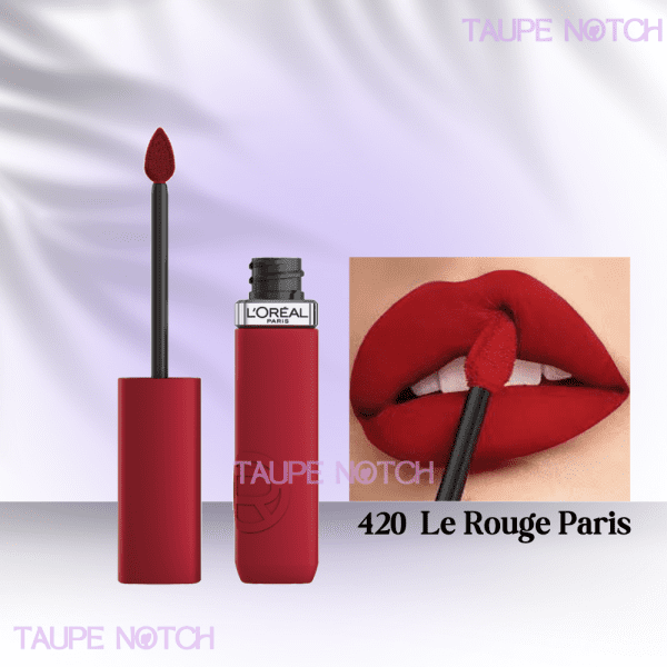 LOREAL INFALLIBILE MATTE RESISTANCE LIQUID LIPSTICK - Image 8