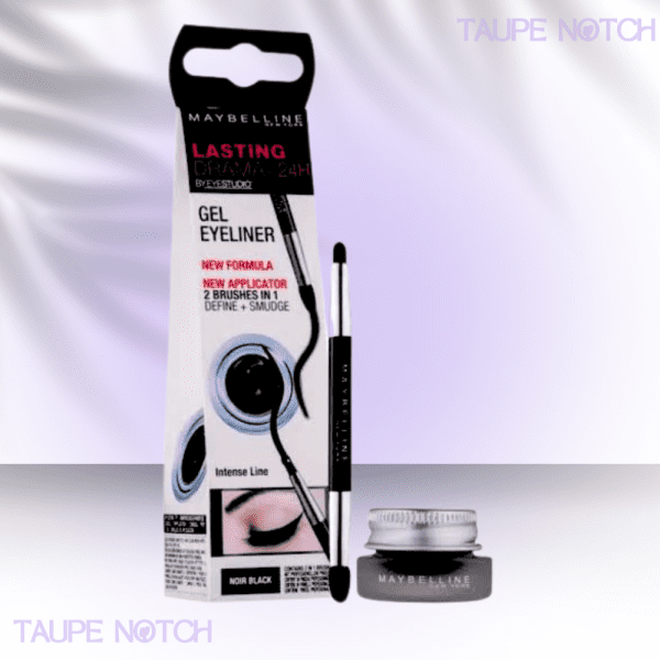 Maybelline Lasting Drama Gel Eyeliner with Brush 01 Black / Noir