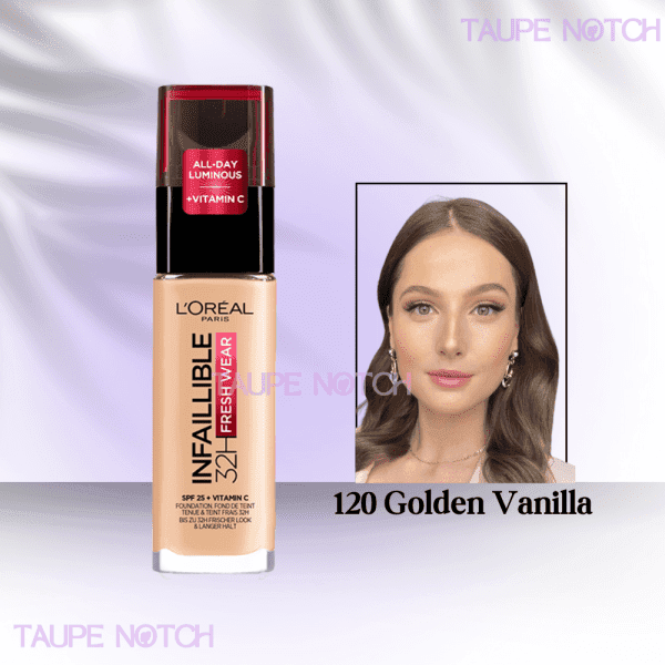 LOREAL INFALLIBLE 32 HOUR FRESH WEAR FOUNDATION 30 ML - Image 6