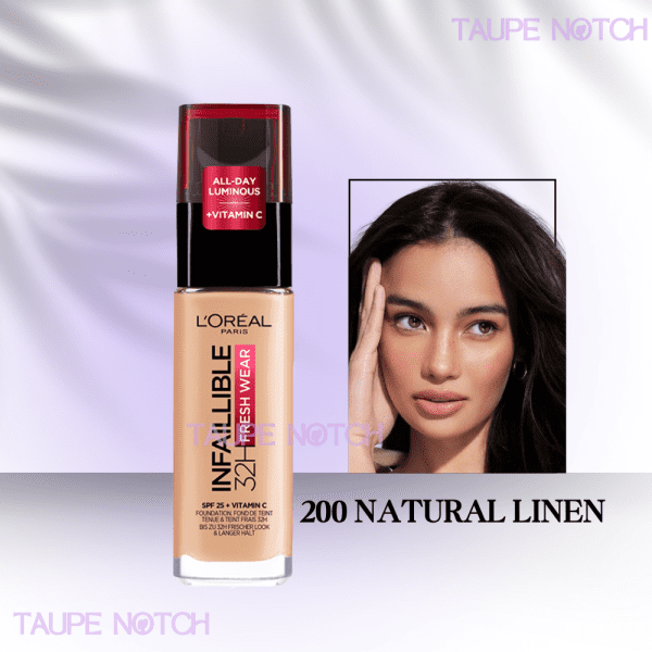 LOREAL INFALLIBLE 32 HOUR FRESH WEAR FOUNDATION 30 ML - Image 10