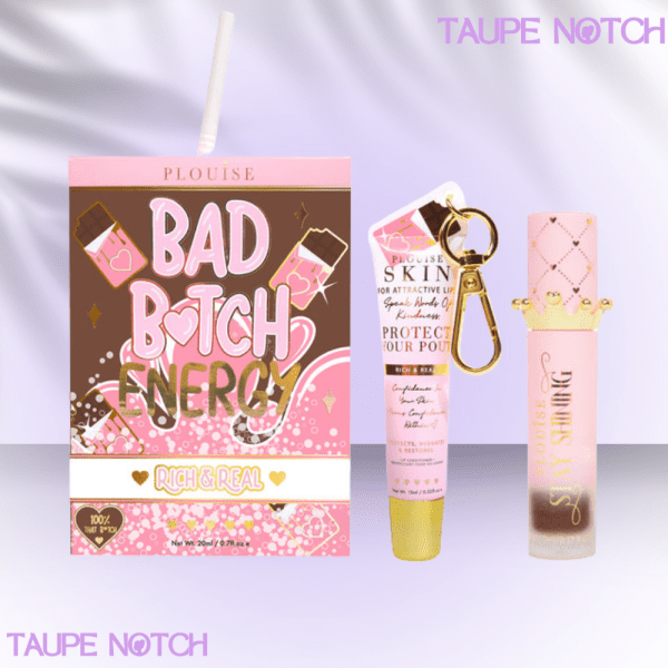 P.Louise Bad Bitch Energy Lip Duo - Dark Chocolate