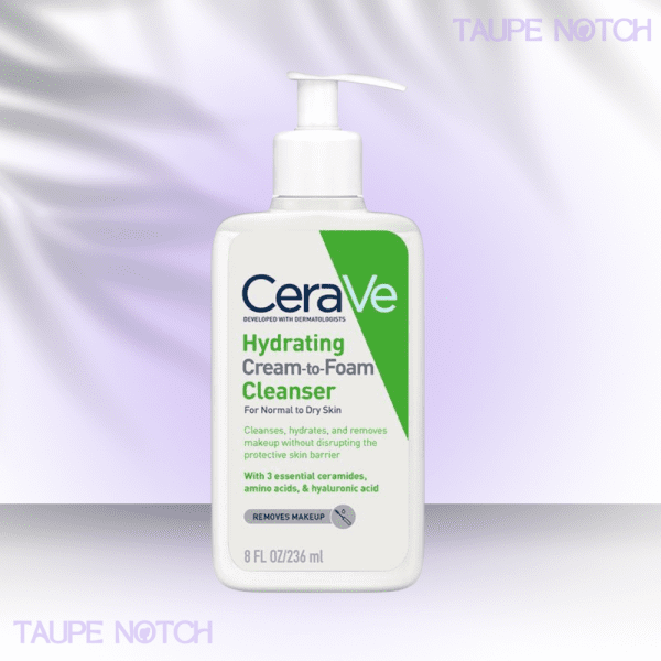 CeraVe Hydrating Cream-to-Foam Cleanser 236 ml