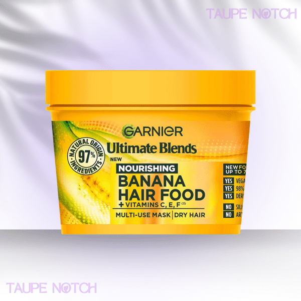 Garnier Ultimate Blends Hair Food Banana 3-in-1 Dry Hair Mask Treatment 400ml