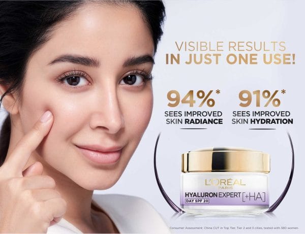 LOREAL HYALURON EXPERT DAY CREAM SPF20 - Image 5