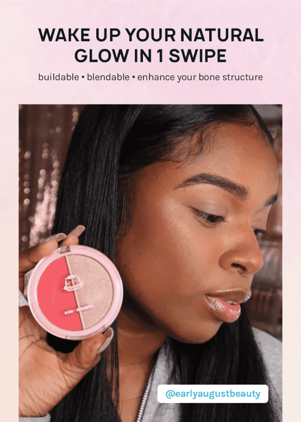 AOA HELLO GLOW DUO BLUSH + HIGHLIGHTER - Image 4