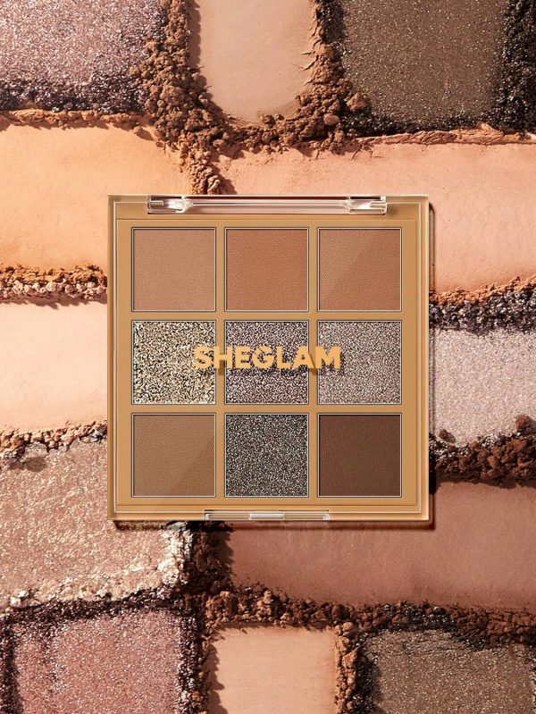 SHEGLAM NINE TO FINE EYESHADOW PALETTE-SILENT DISCO - Image 3
