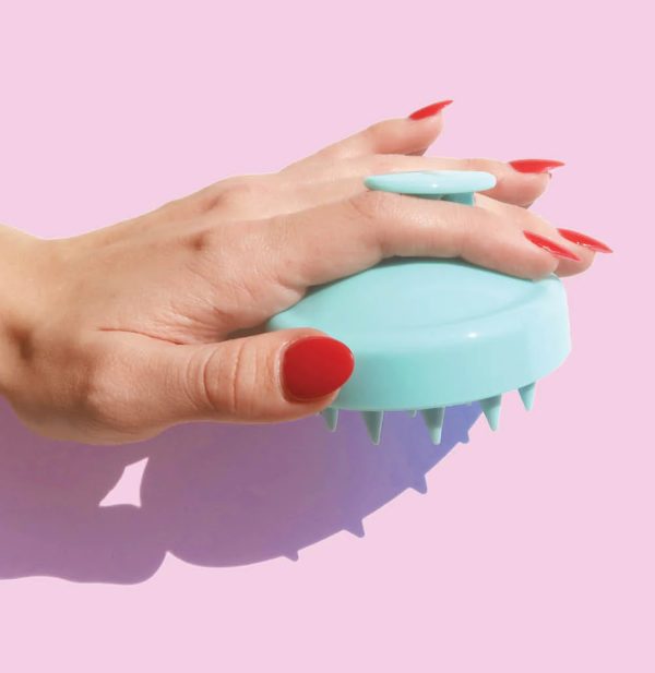 AOA PAW PAW SCALP MASSAGER BRUSH - Blue - Image 2