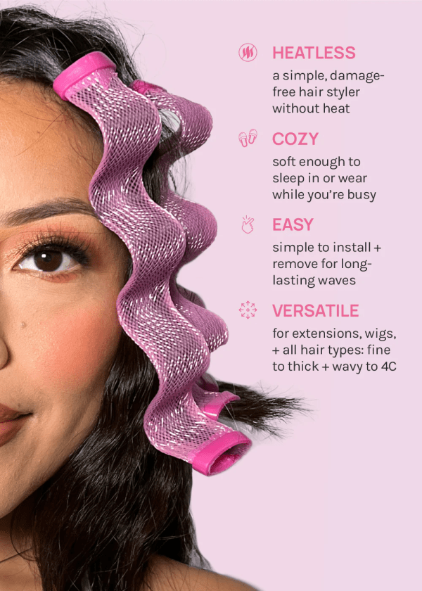 AOA NO-HEAT WAVY HAIR CURLERS - Image 5