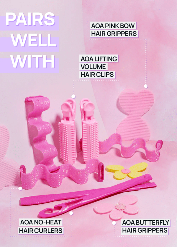 AOA NO-HEAT WAVY HAIR CURLERS - Image 4