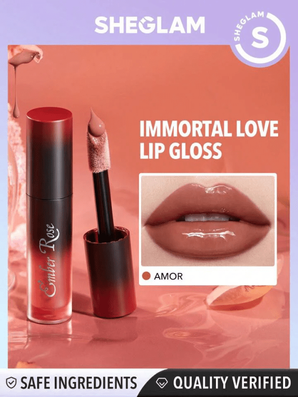 SHEGLAM EMBER ROSE IMMORTAL LOVE NOURISHING LIP GLOSS - Image 5