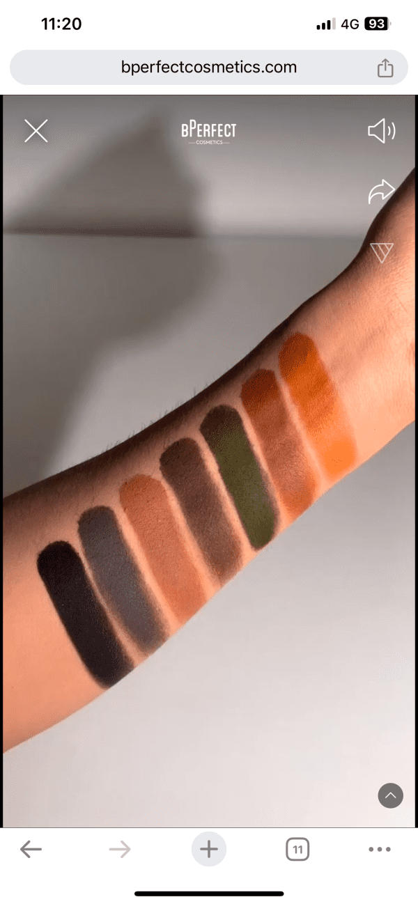 Bperfect Muted Eyeshadow Palette - Image 3
