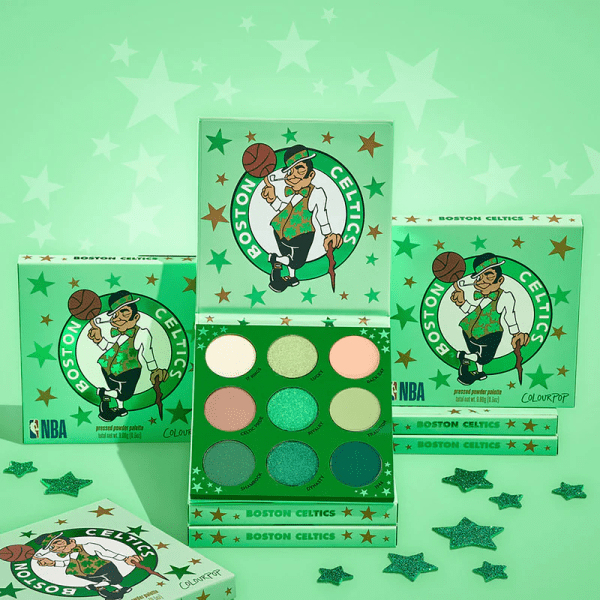 ColourPop Boston Celtics Eyeshadow Palette - Image 2