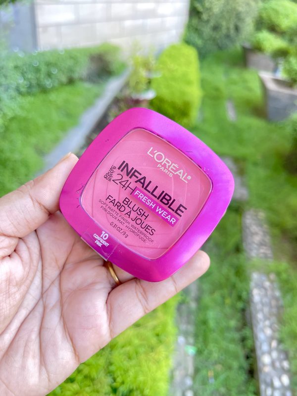 Infallible 24H Fresh Wear Soft Matte Blush-  10 Confident Pink - Image 2
