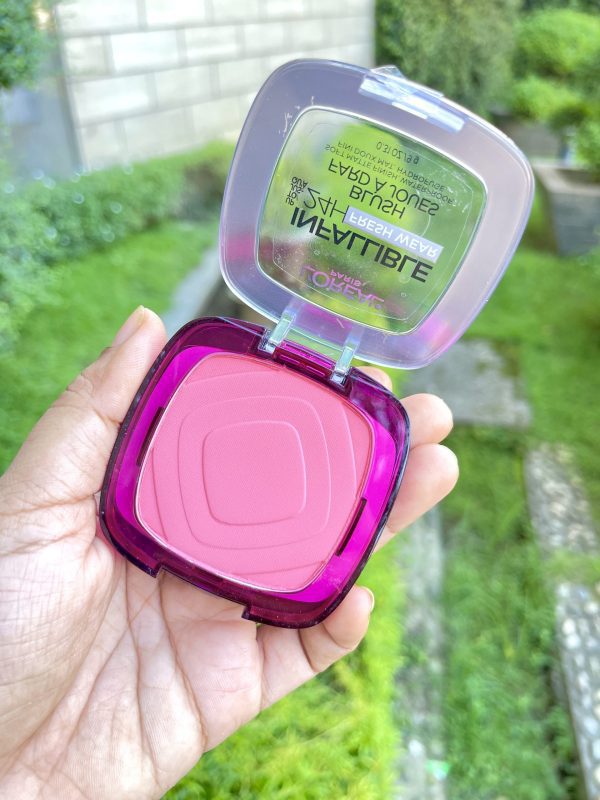 Infallible 24H Fresh Wear Soft Matte Blush-  10 Confident Pink - Image 3