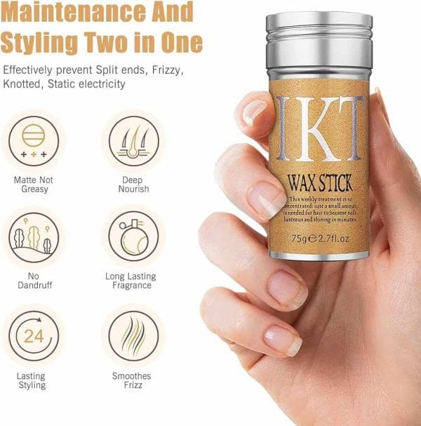 IKT Hair Wax Stick 75g - Image 5