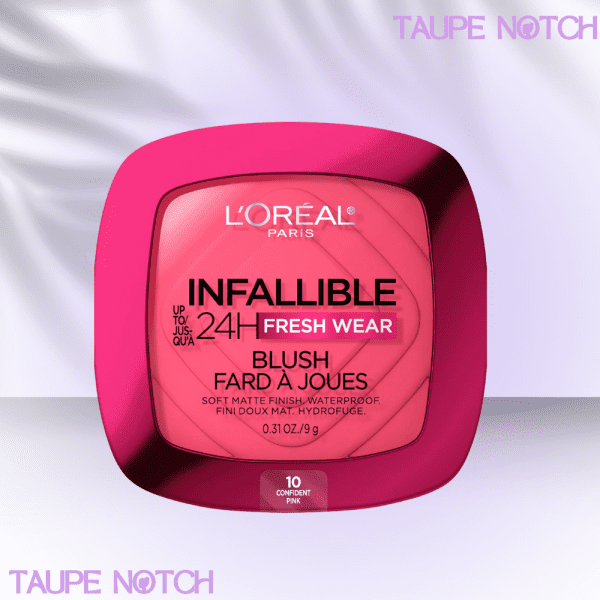 Infallible 24H Fresh Wear Soft Matte Blush-  10 Confident Pink
