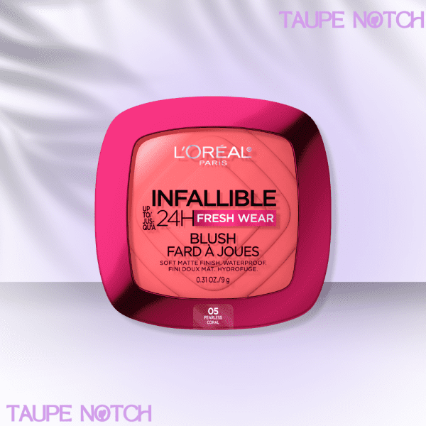 Infallible 24H Fresh Wear Soft Matte Blush-05 Fearless Coral