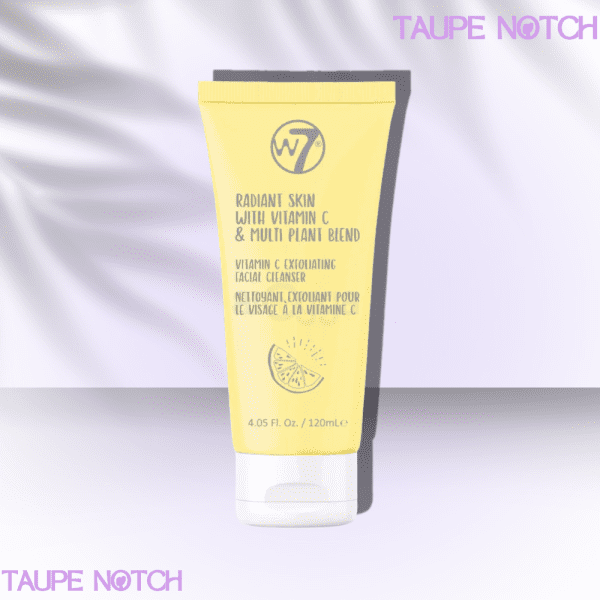 W7 Radiant Skin Exfoliating Facial Cleanser 120ml