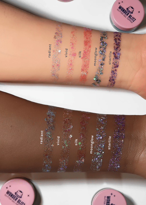 AOA WONDER GLITZ GLITTER GEL TOPPER ‘MOONGLOW’ - Image 4
