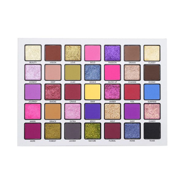 Shopaarel Spectrum-1 (35 Color Eyeshadow Palette) - Image 5
