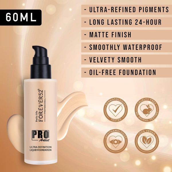 Forever52 Pro Artist Ultra Definition Liquid Foundation - Image 2