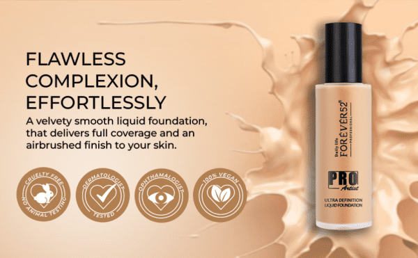 Forever52 Pro Artist Ultra Definition Liquid Foundation - Image 6