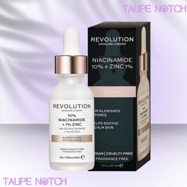 Revolution Skincare 10% Niacinamide And 1% Zinc Blemish & Pore Serum 30ml