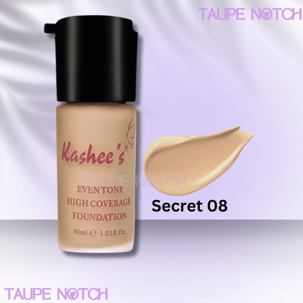 Kashees Liquid Foundation Eventone High Coverage 30 ml - Image 3