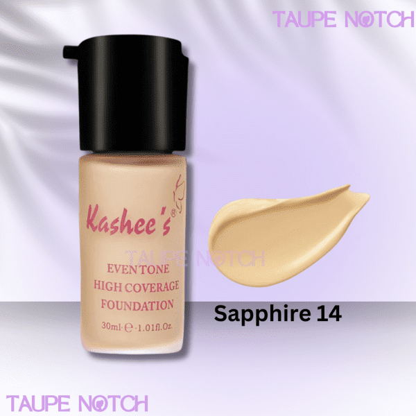 Kashees Liquid Foundation Eventone High Coverage 30 ml - Image 2