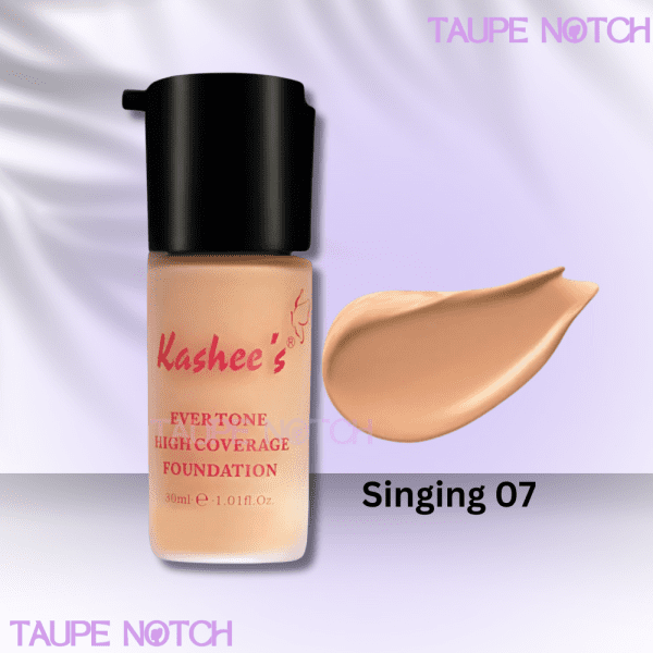 Kashees Liquid Foundation Eventone High Coverage 30 ml - Image 10