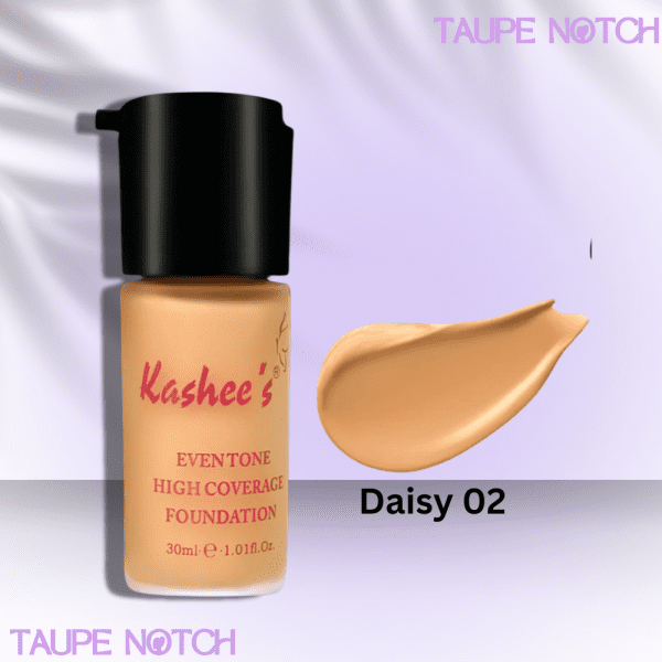 Kashees Liquid Foundation Eventone High Coverage 30 ml - Image 7