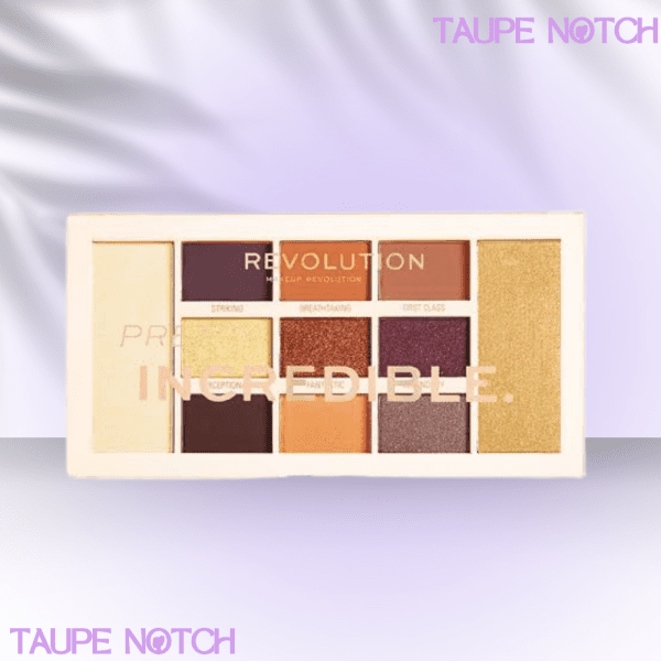 Revolution Eyeshadow Palette Pretty Incredible